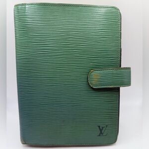 Louis Vuitton Epi Leather Organizer in Green